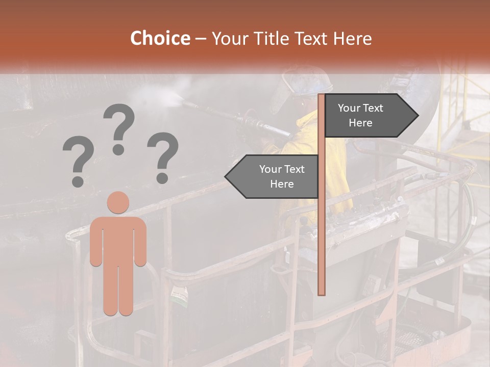 Occupation Male Clean PowerPoint Template