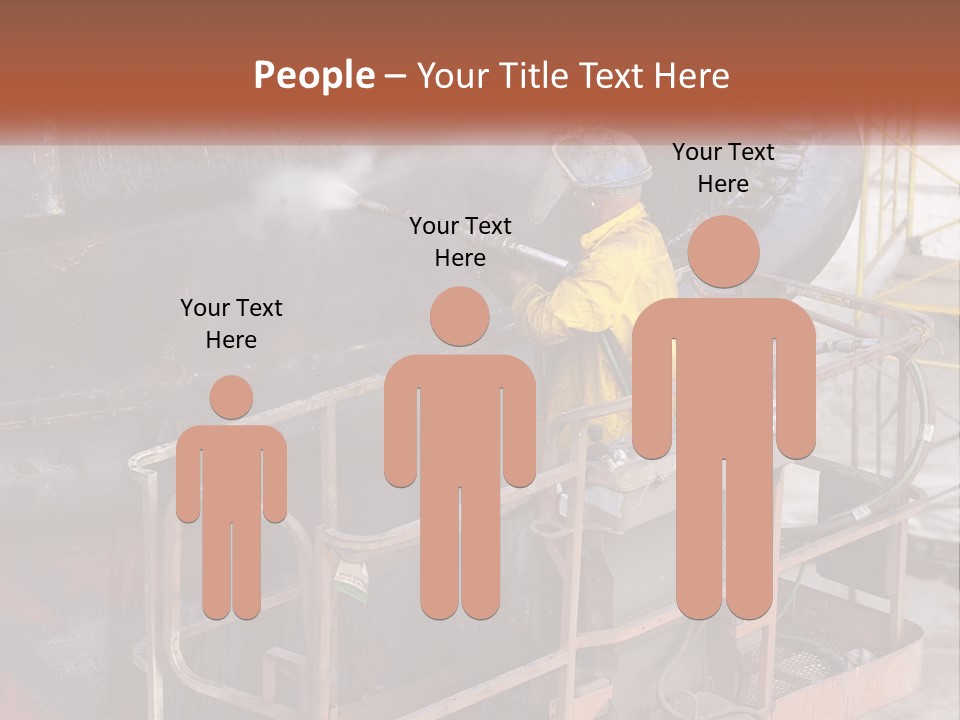 Occupation Male Clean PowerPoint Template