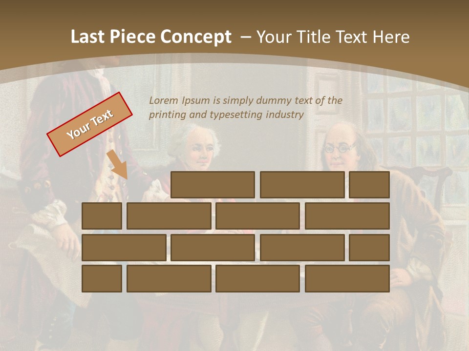 Quaint National Celebration PowerPoint Template