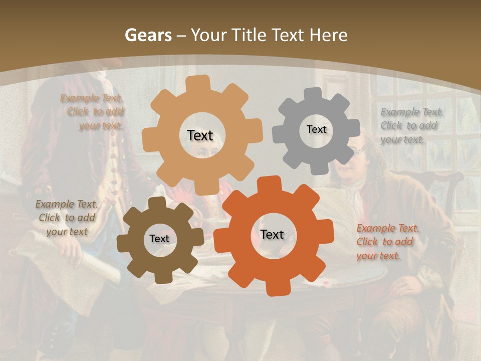 Quaint National Celebration PowerPoint Template