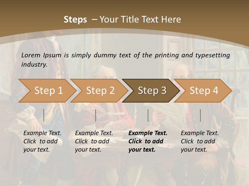 Quaint National Celebration PowerPoint Template