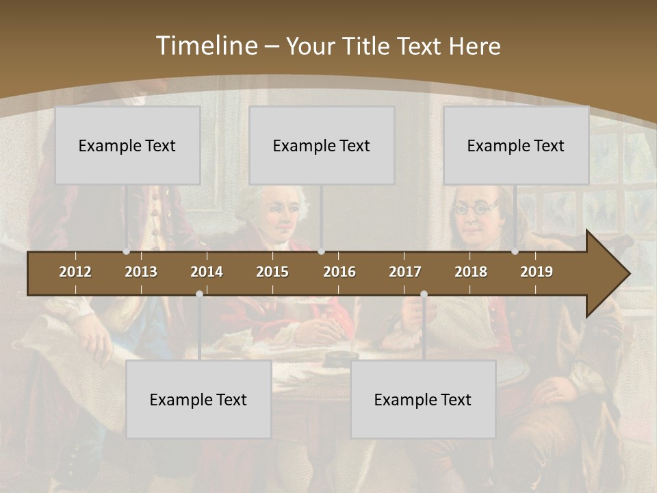 Quaint National Celebration PowerPoint Template