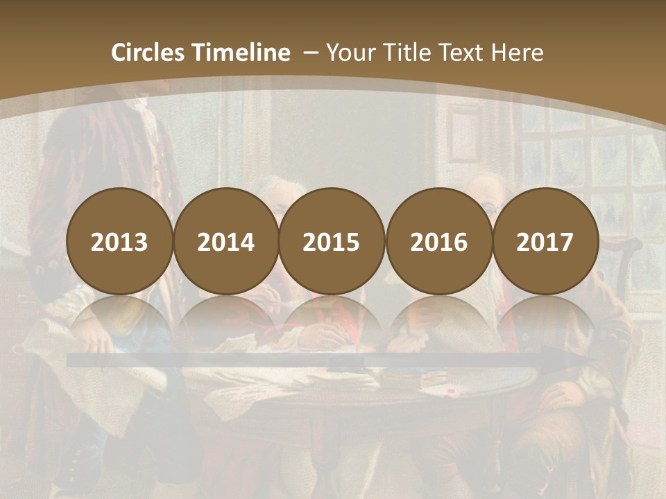 Quaint National Celebration PowerPoint Template