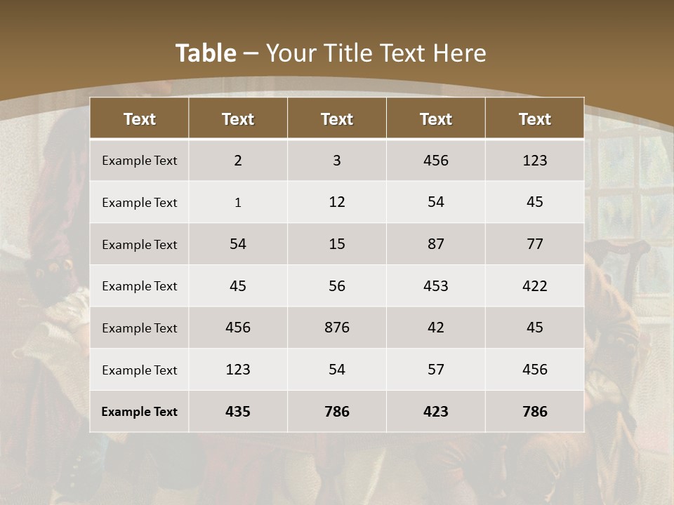 Quaint National Celebration PowerPoint Template