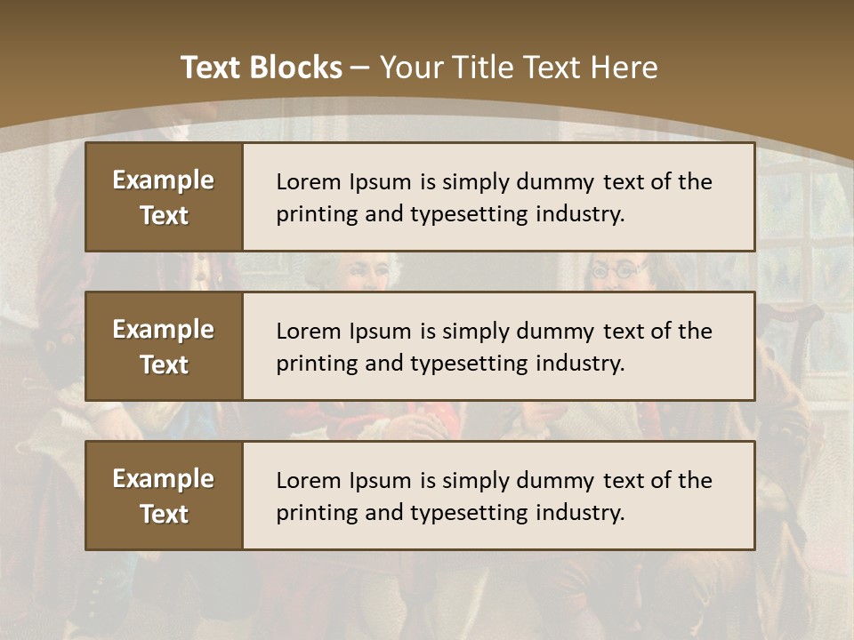 Quaint National Celebration PowerPoint Template