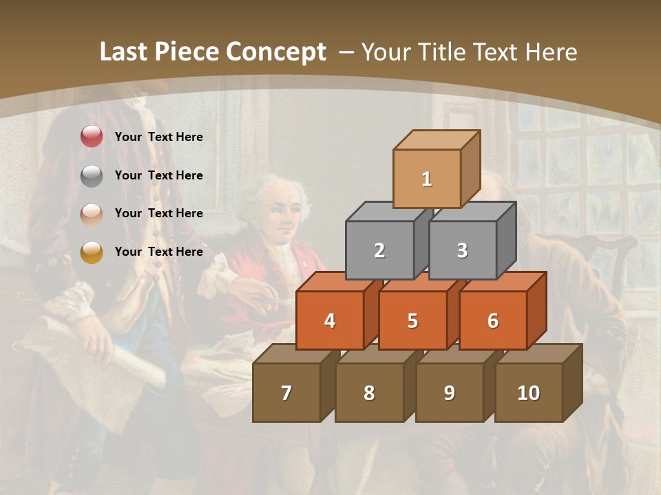 Quaint National Celebration PowerPoint Template