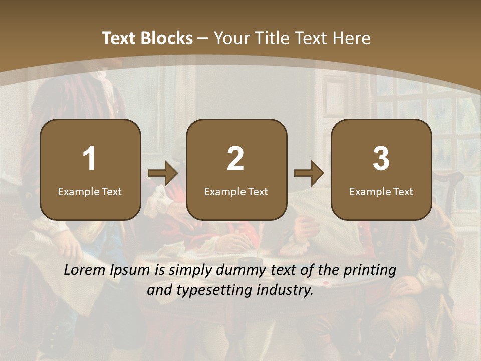 Quaint National Celebration PowerPoint Template