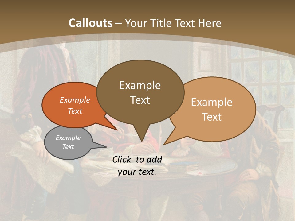 Quaint National Celebration PowerPoint Template