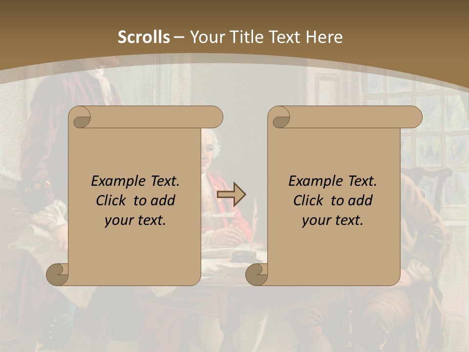 Quaint National Celebration PowerPoint Template