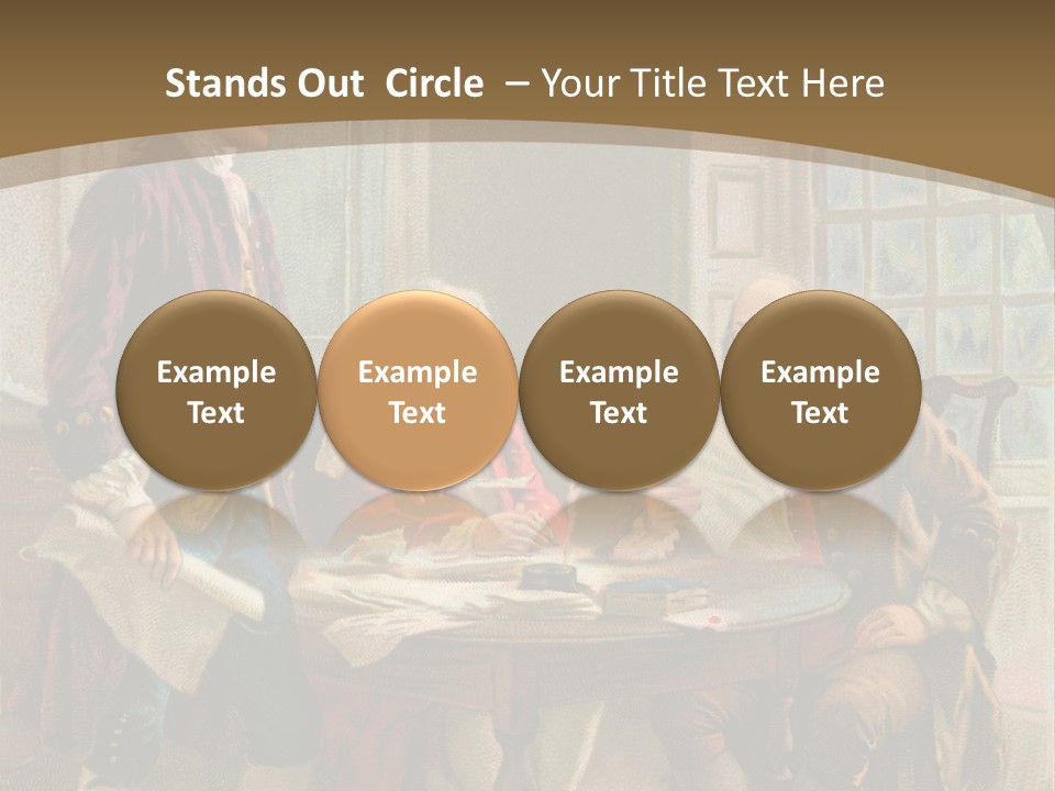 Quaint National Celebration PowerPoint Template