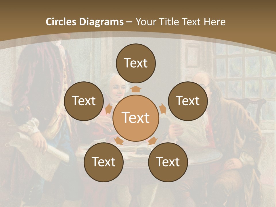 Quaint National Celebration PowerPoint Template