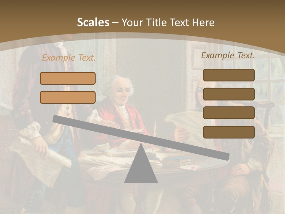 Quaint National Celebration PowerPoint Template