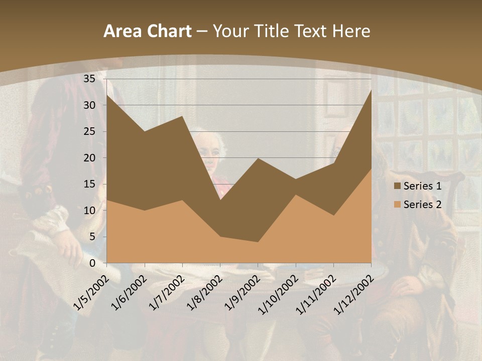 Quaint National Celebration PowerPoint Template