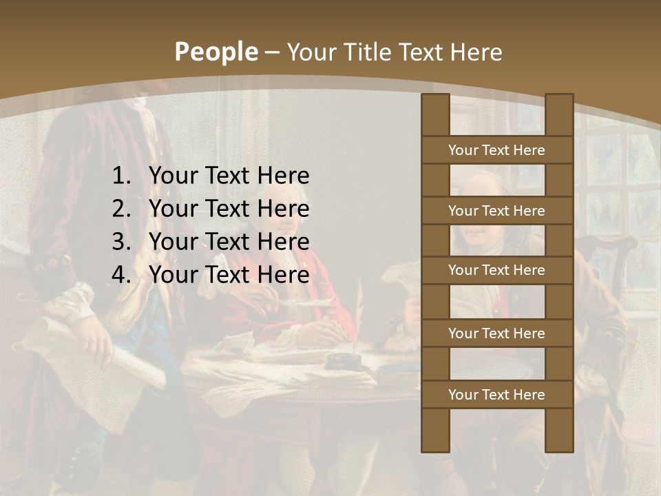 Quaint National Celebration PowerPoint Template