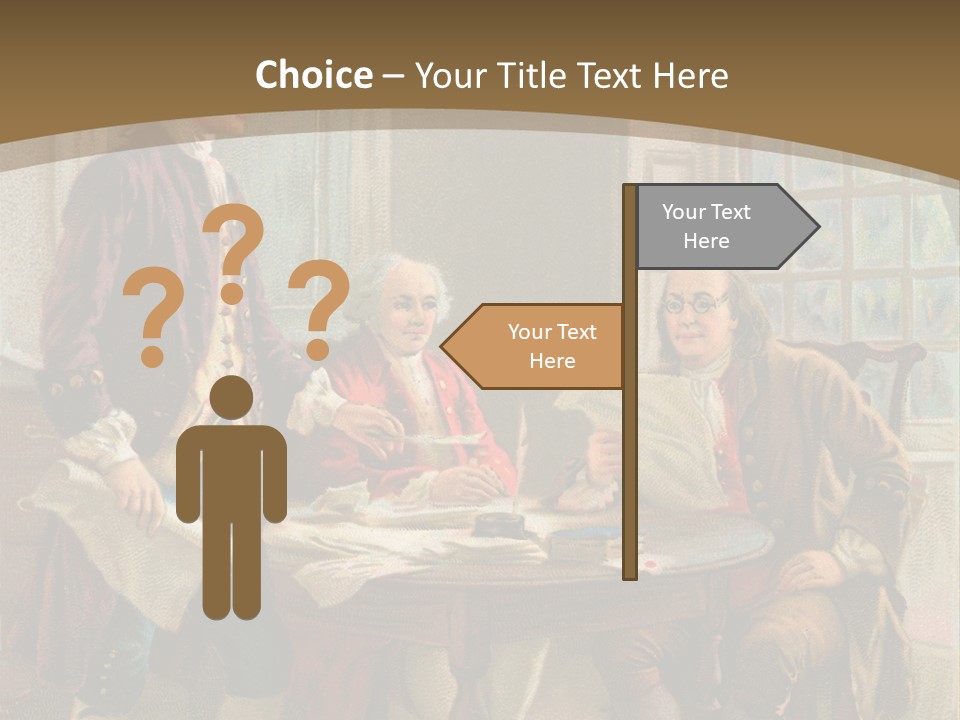 Quaint National Celebration PowerPoint Template