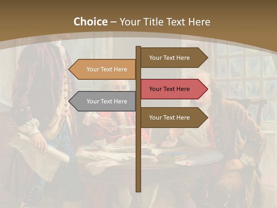 Quaint National Celebration PowerPoint Template