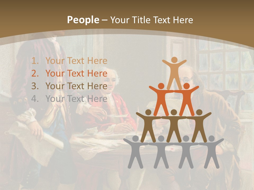 Quaint National Celebration PowerPoint Template