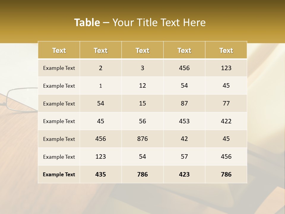 Modern Casual Brown PowerPoint Template