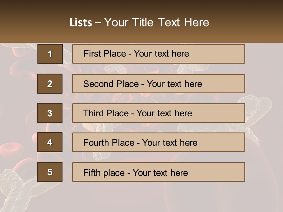 Protection Vascular Antibody PowerPoint Template