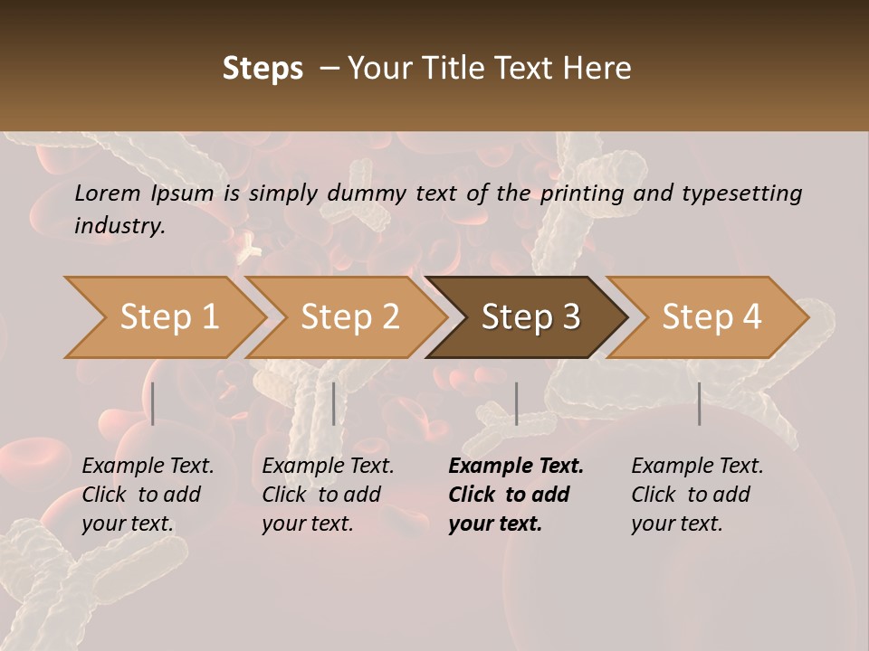 Protection Vascular Antibody PowerPoint Template