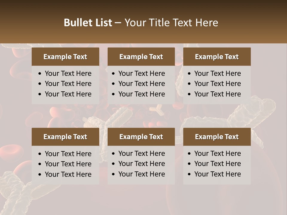 Protection Vascular Antibody PowerPoint Template