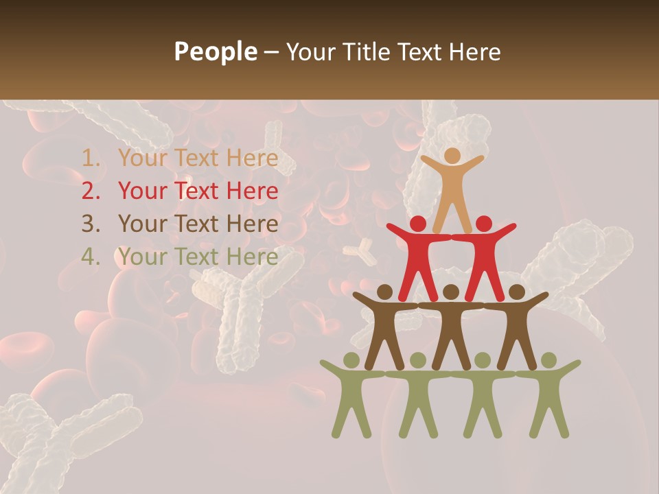 Protection Vascular Antibody PowerPoint Template