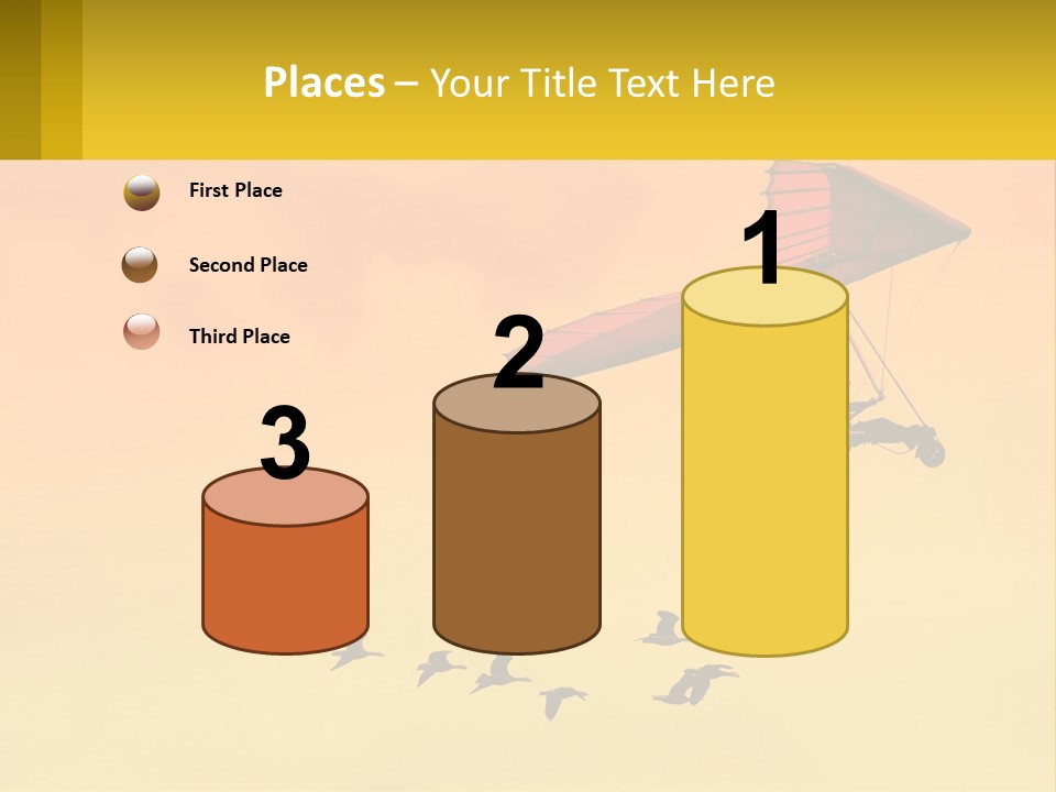 Light Away Yellow PowerPoint Template