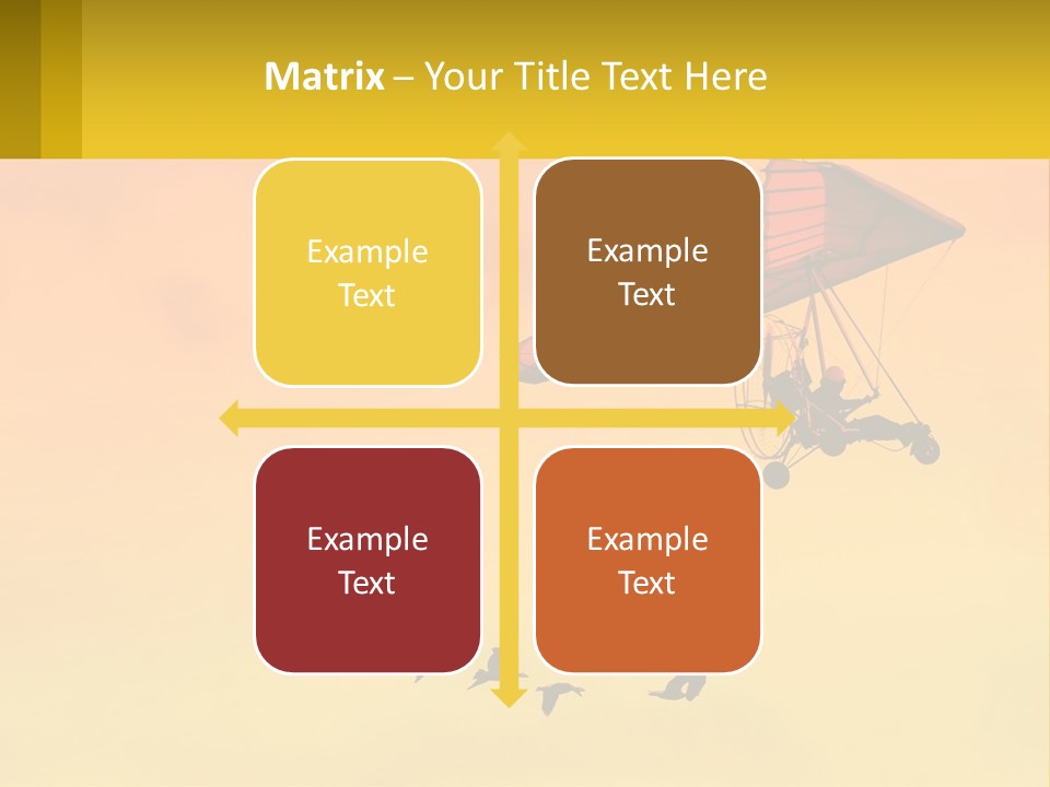 Light Away Yellow PowerPoint Template