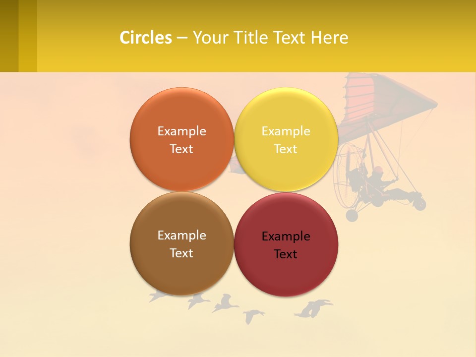 Light Away Yellow PowerPoint Template