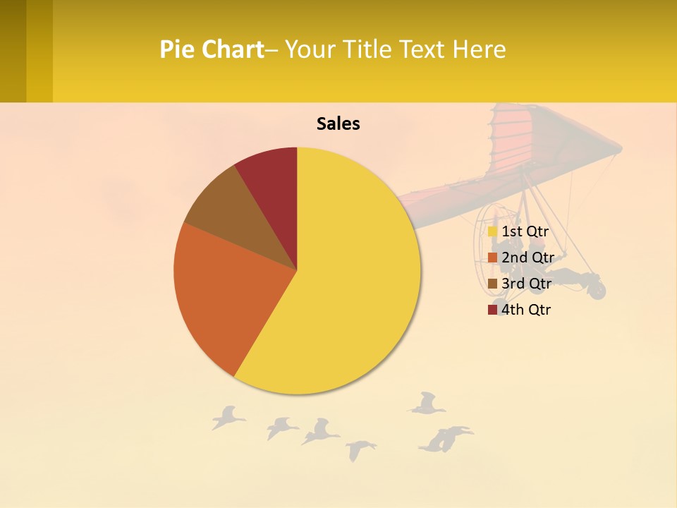 Light Away Yellow PowerPoint Template
