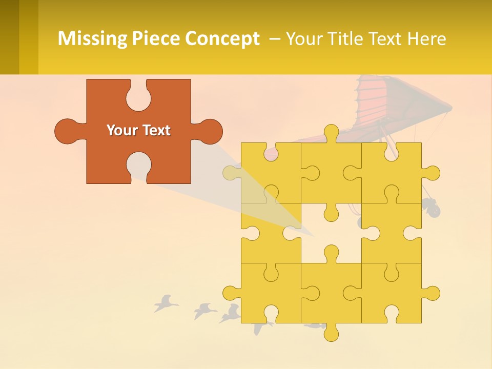 Light Away Yellow PowerPoint Template