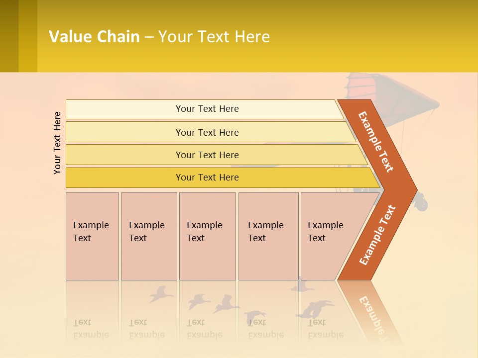 Light Away Yellow PowerPoint Template
