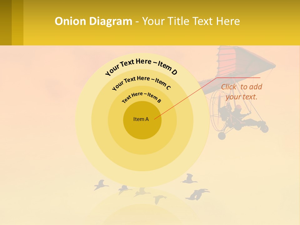 Light Away Yellow PowerPoint Template