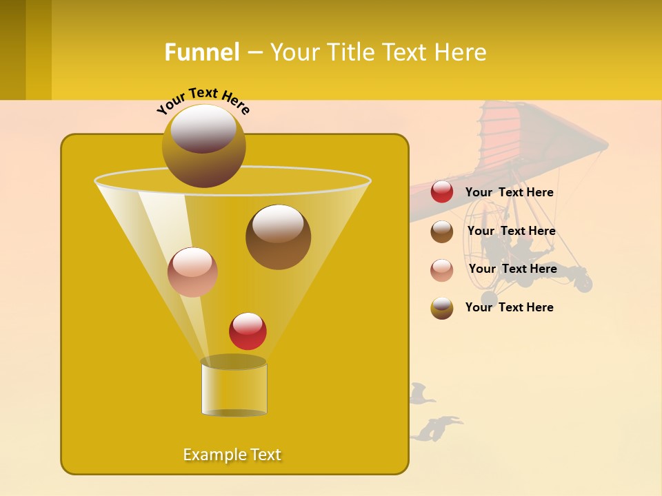 Light Away Yellow PowerPoint Template