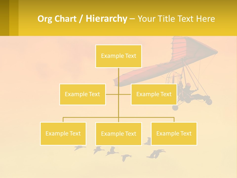 Light Away Yellow PowerPoint Template