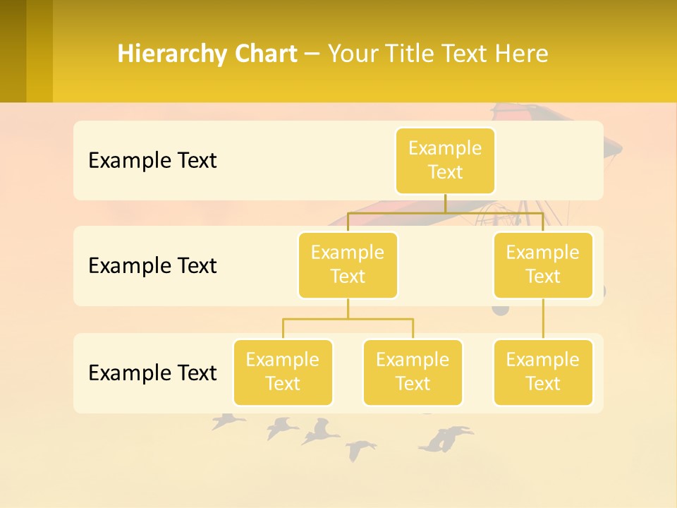 Light Away Yellow PowerPoint Template