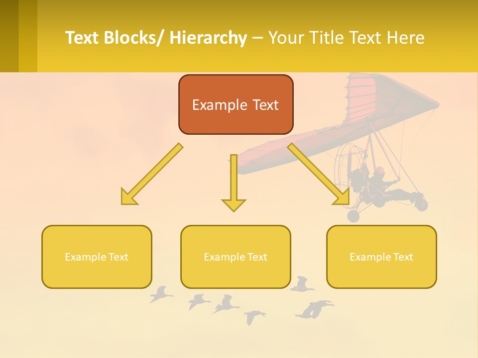 Light Away Yellow PowerPoint Template