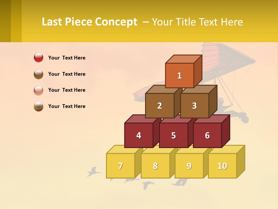 Light Away Yellow PowerPoint Template