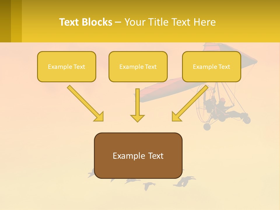 Light Away Yellow PowerPoint Template