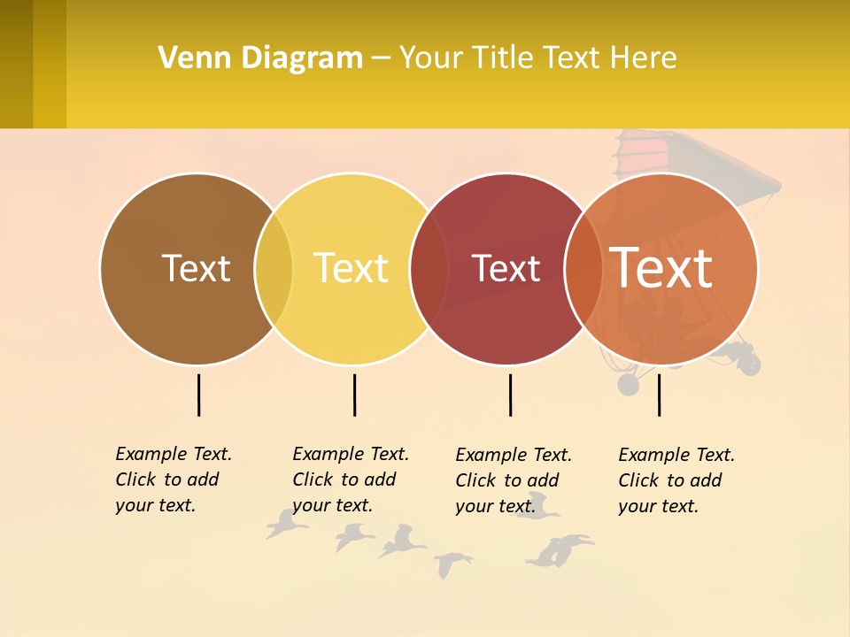 Light Away Yellow PowerPoint Template