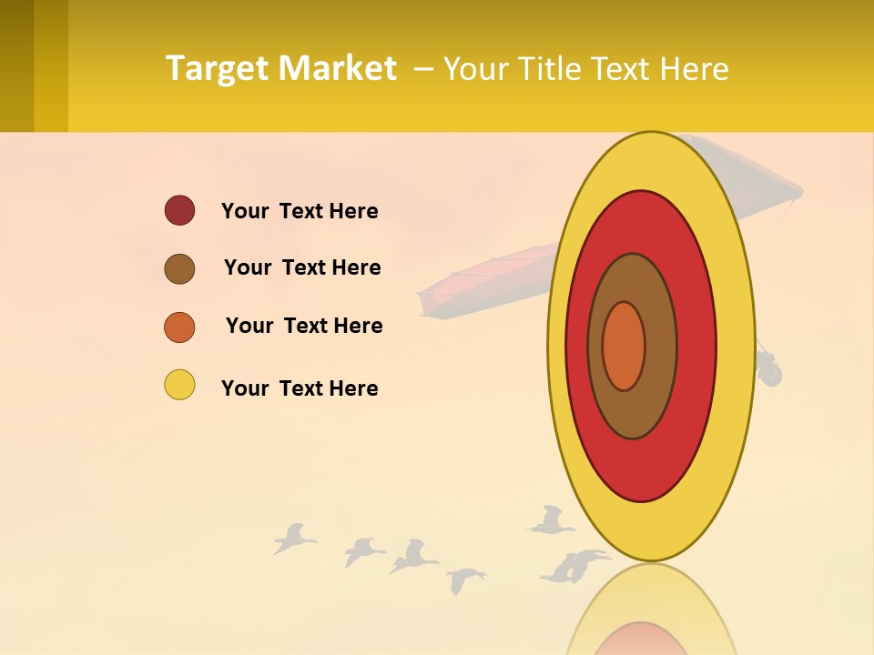 Light Away Yellow PowerPoint Template