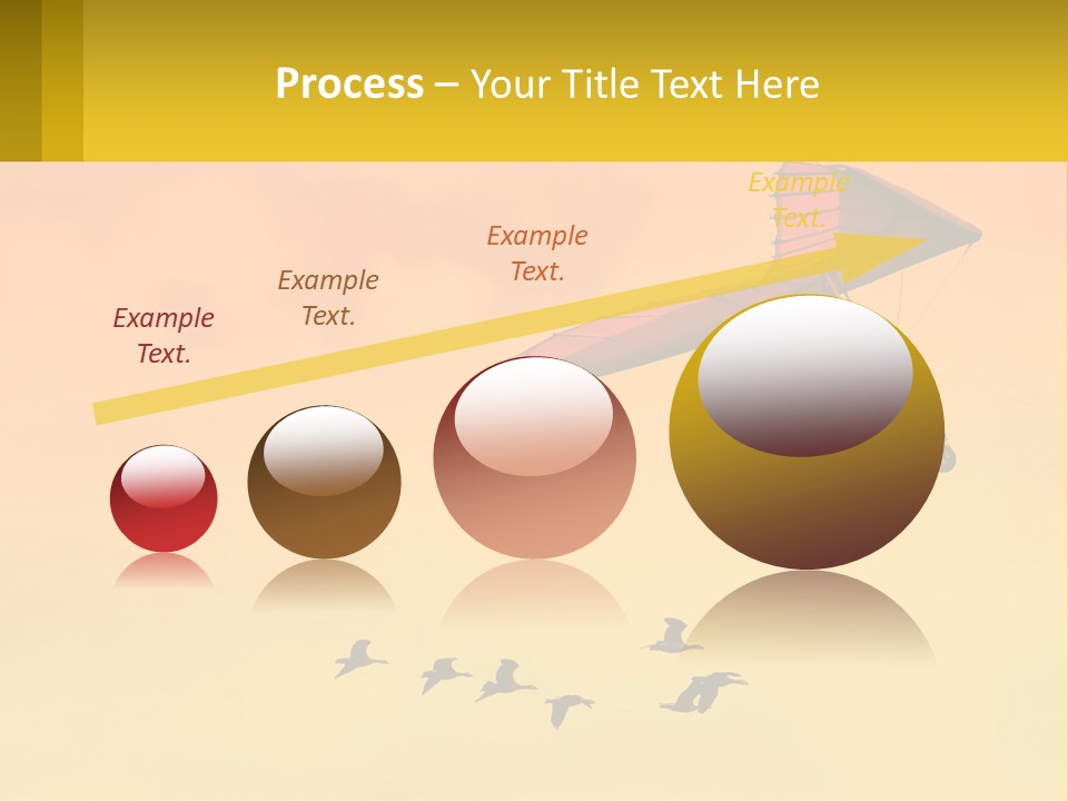 Light Away Yellow PowerPoint Template