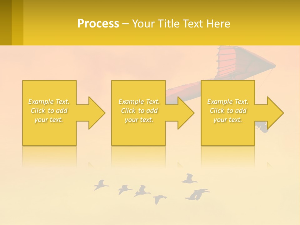 Light Away Yellow PowerPoint Template
