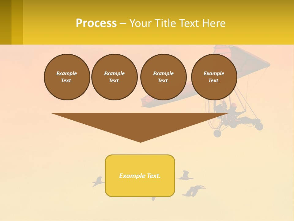 Light Away Yellow PowerPoint Template
