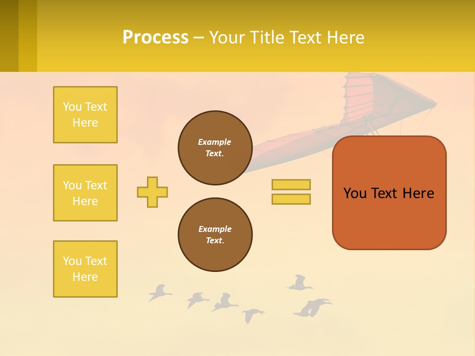 Light Away Yellow PowerPoint Template