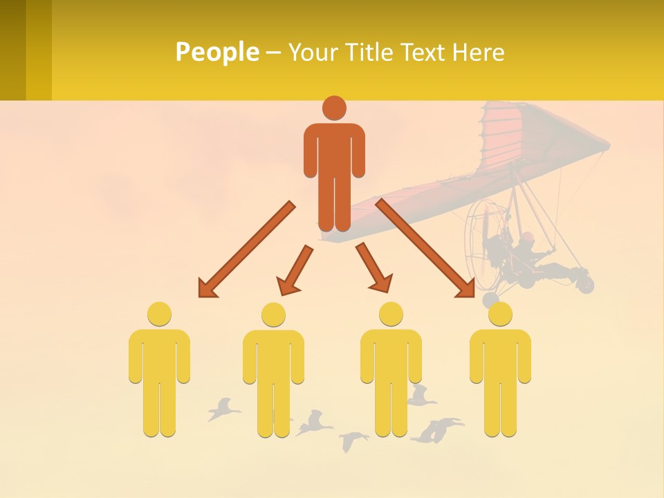 Light Away Yellow PowerPoint Template