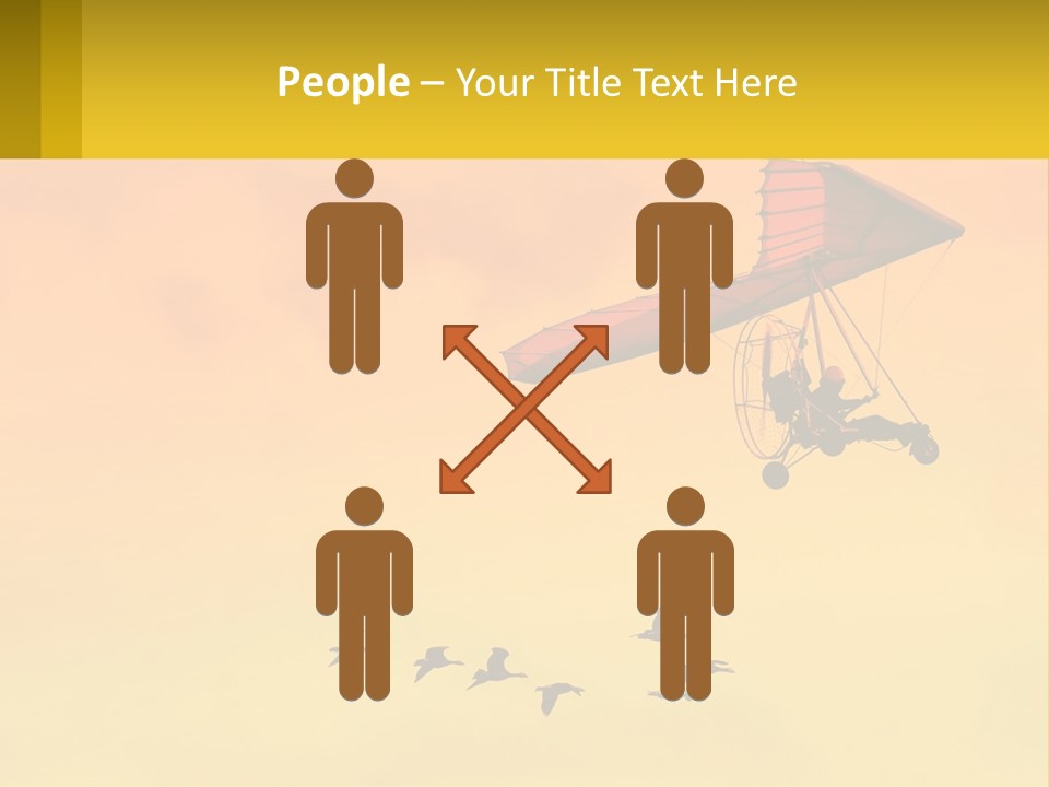 Light Away Yellow PowerPoint Template