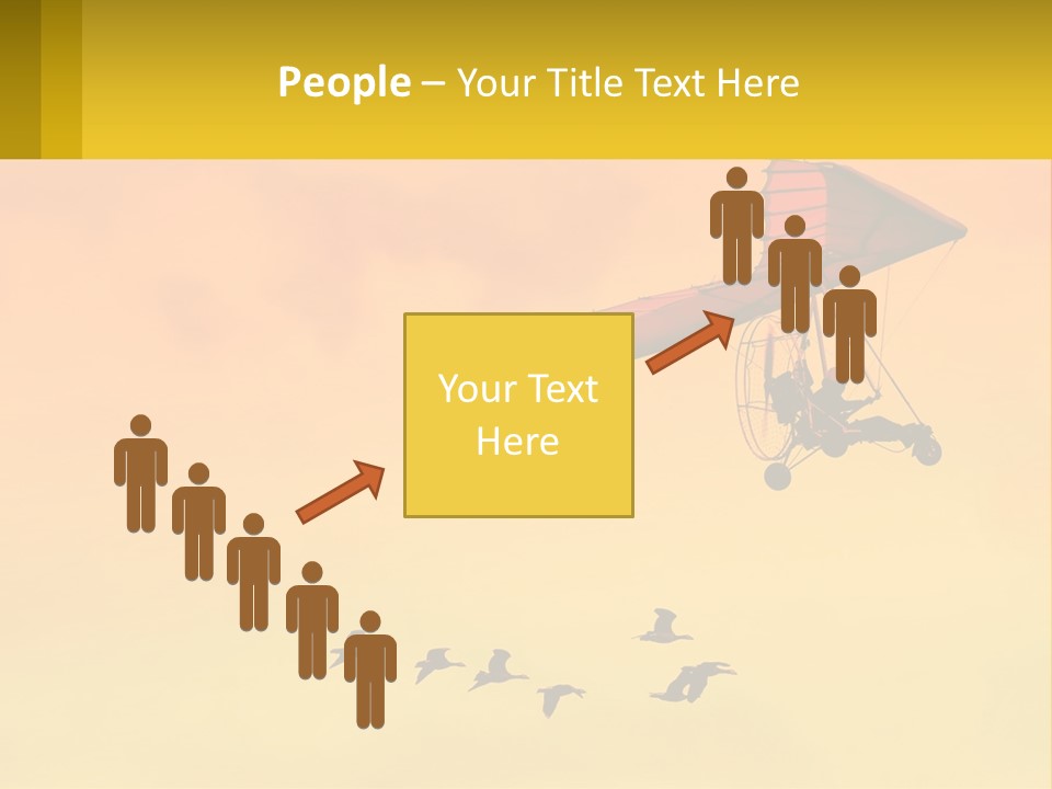 Light Away Yellow PowerPoint Template