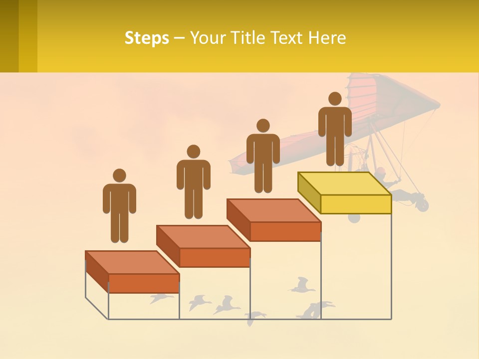 Light Away Yellow PowerPoint Template