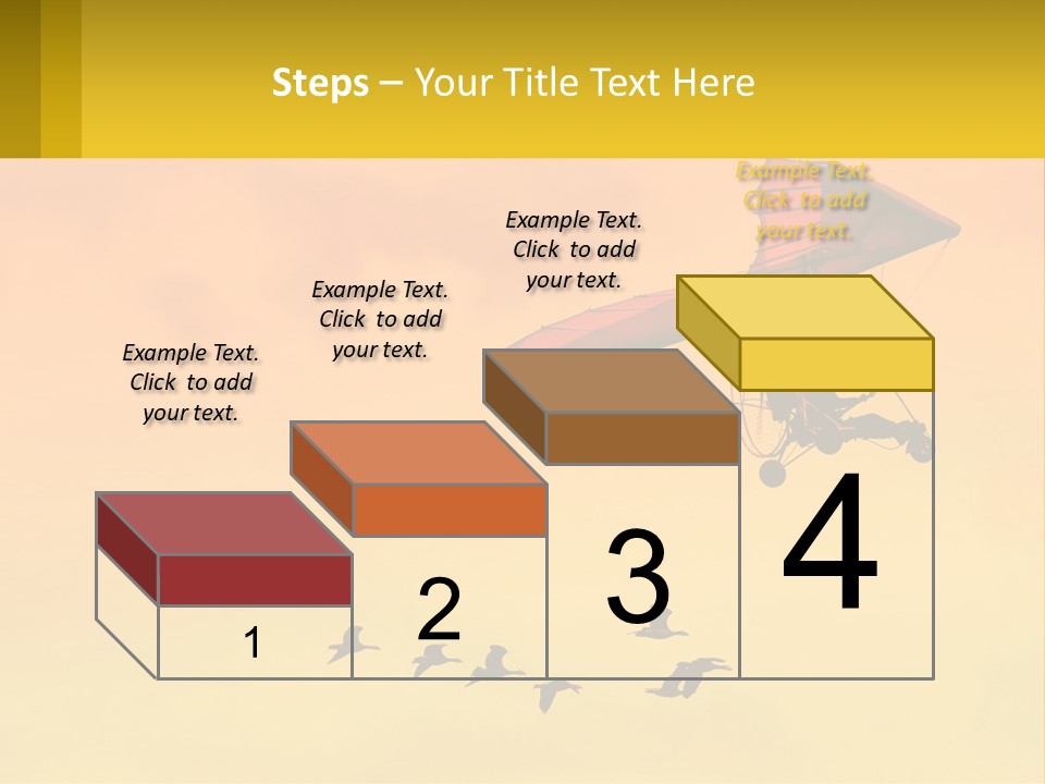 Light Away Yellow PowerPoint Template